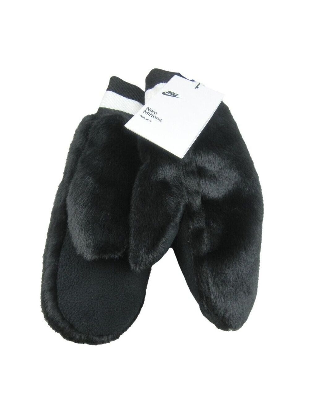 Nike Mittens Gloves Women's Size Medium / Large Black NEW